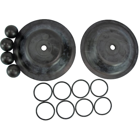 Yamada KIT FOR NDP-25BPC-PP, (2) 772961 Diaphragm 25C, (4) 770556 Ball 25C, (8) 640042 O Ring K25-PC-PP